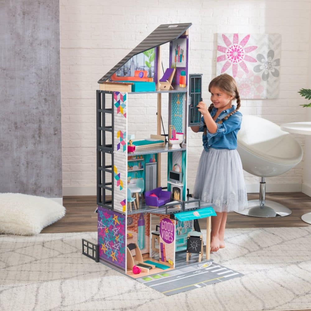Кукольный деревянный домик Bianca City Life 65989, KidKraft
