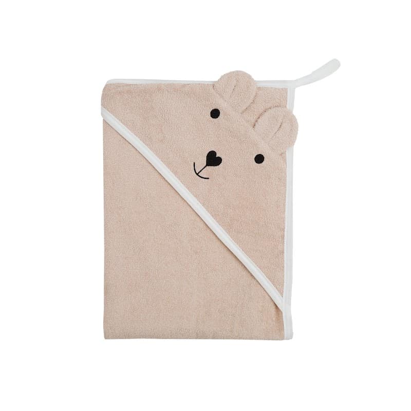 Дитяче Рушник 100x100 Bear Sand, Twins