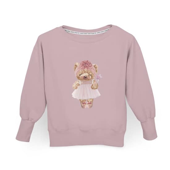 Свитшот женский Fluffy Puffy (S/M) Poly пудровый, Cebababy