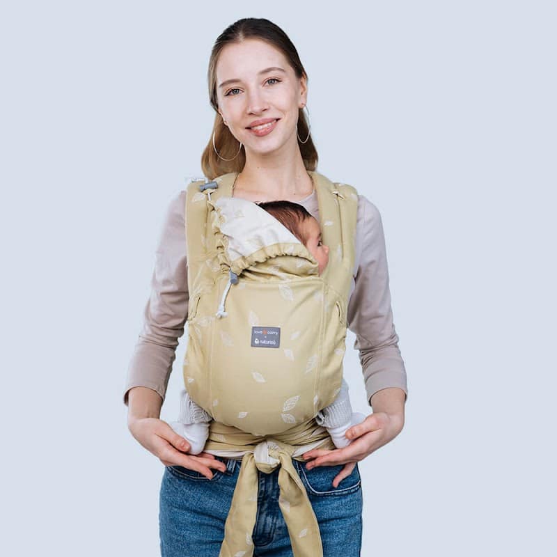 Слинг ЛавТай Organic Love & Carry Листья, Love&Carry