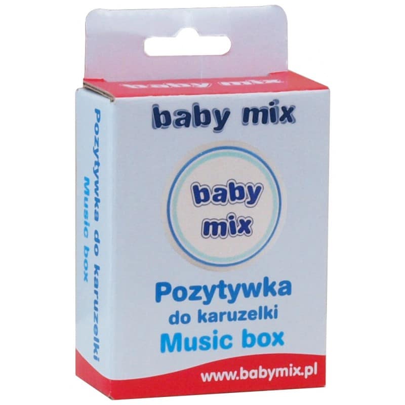 Сменный музыкальный блок к мобилю білий, Baby Mix
