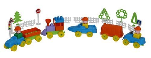 Конструктор Юный путешественник 65эл (в пакете) 52506, Twins