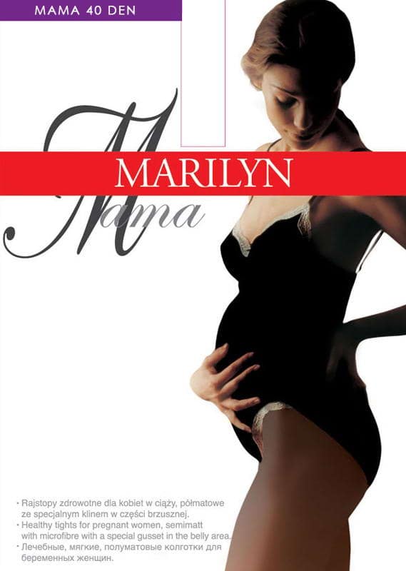 Колготки для беременных 40 den бежевые, Marilyn