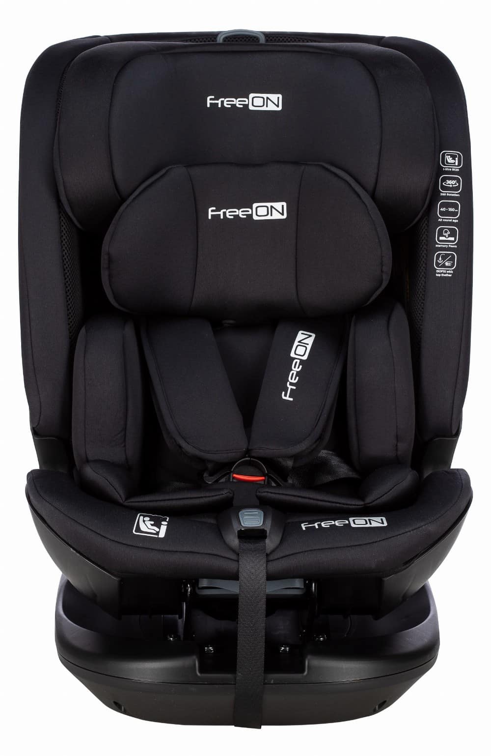 Автокрісло Epic i-Size 40-150 см, чорний, FreeON
