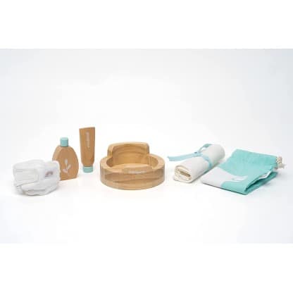 Дерев'яний ігровий набір Miniland Wooden Care Set, Miniland Educational
