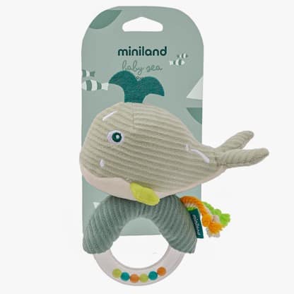 М’яке брязкальце Miniland «Океан», Miniland Educational