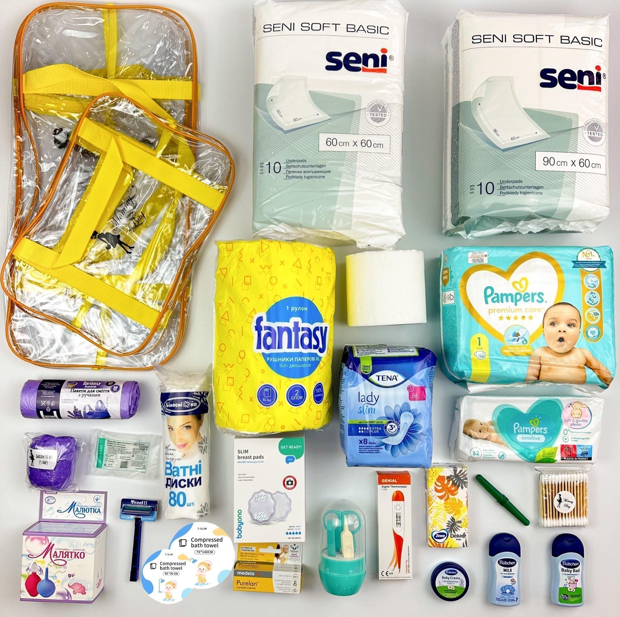 Сумка в пологовий будинок Міні (26 одиниць), Mommy Bag