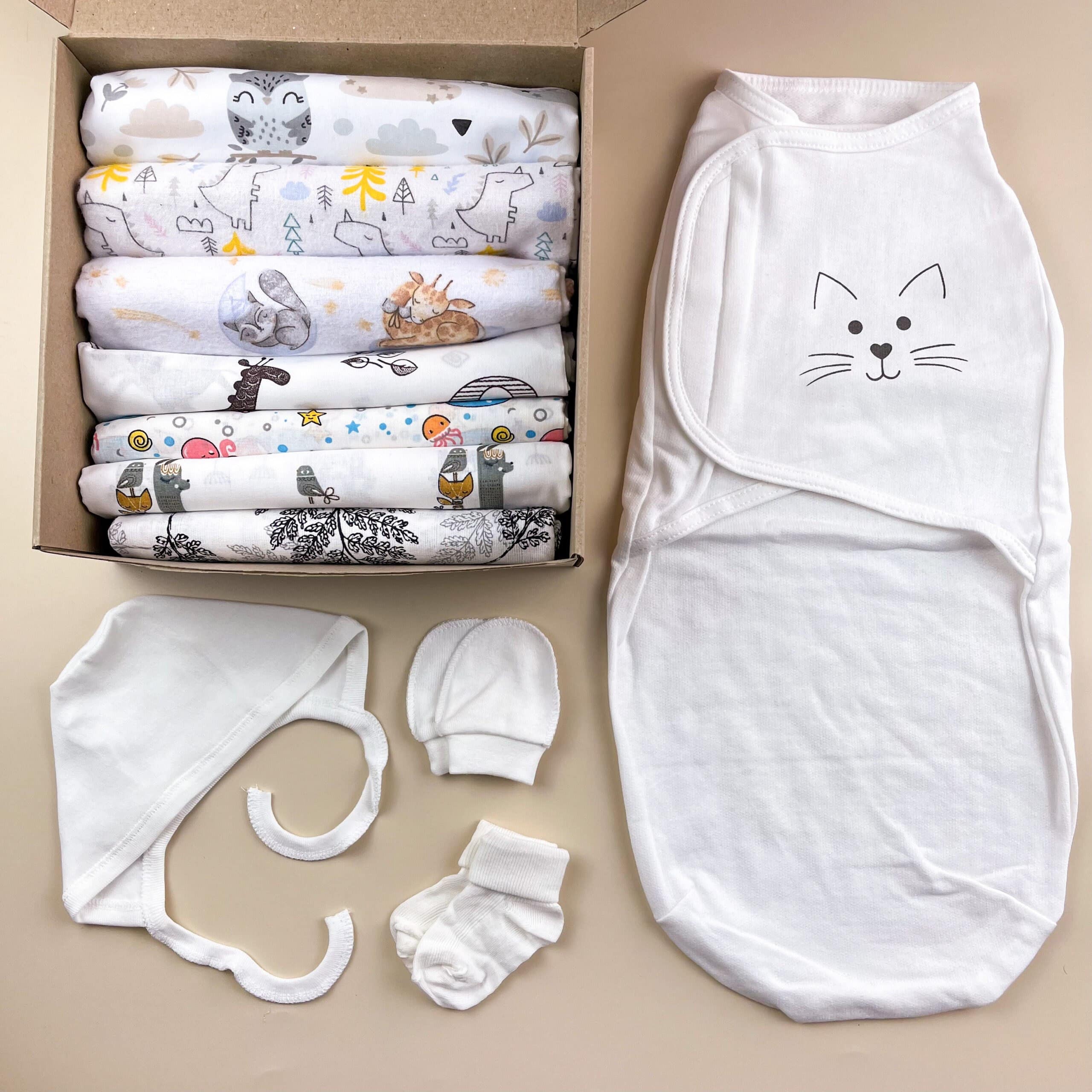 Набір пелюшок Міні Унісекс 8+3 в подарунок, Mommy Bag