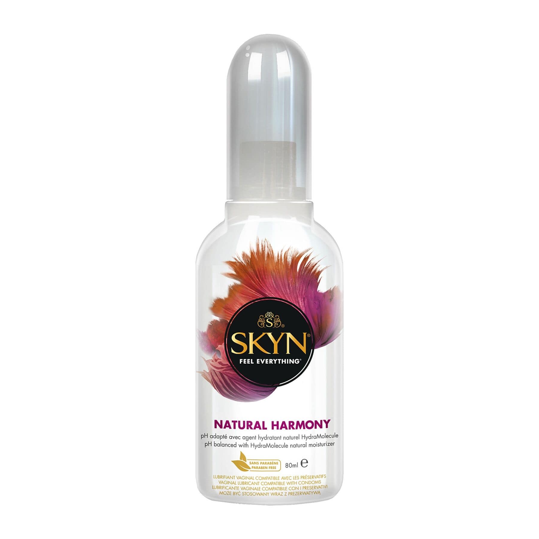 Преміальний лубрикант на водній основі Natural Harmony 80 мл, SKYN