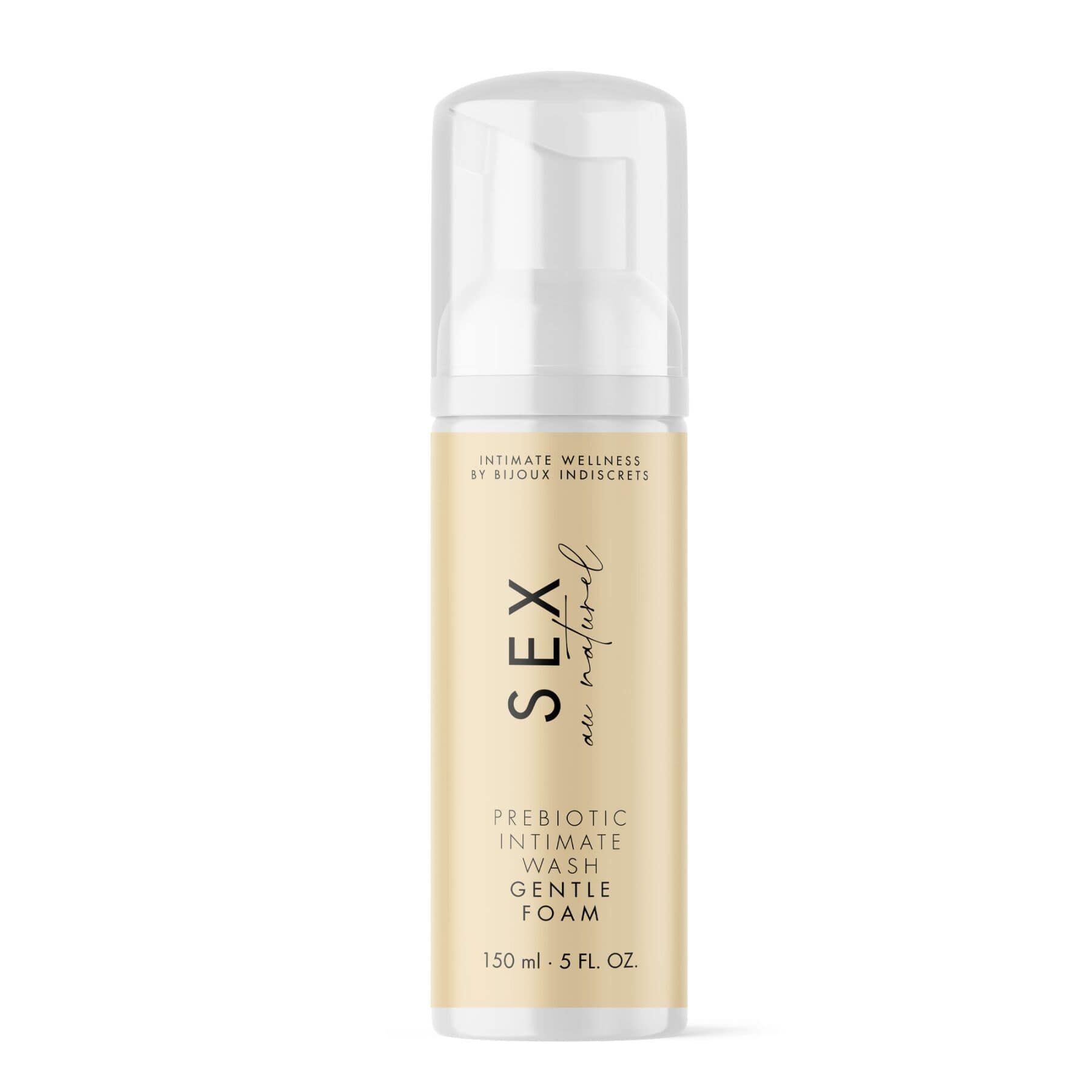 Піна для інтимної гігієни Sex Au Naturel Prebiotic Intimate Wash Gentle Foam 150мл, Bijoux Indiscrets
