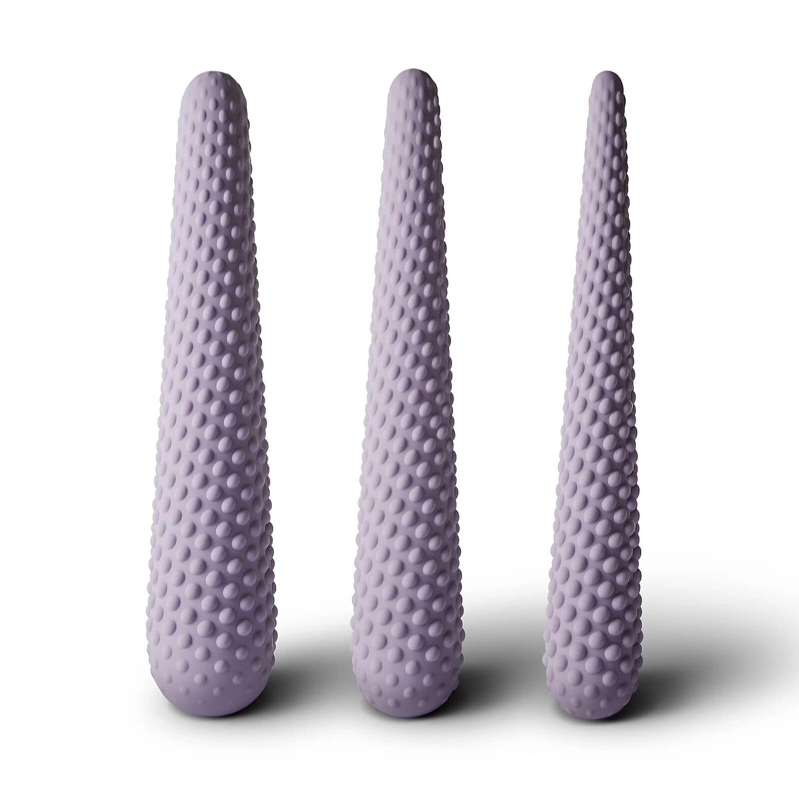 Система відновлення при вагінізмі Unite Silicone Dilators Set для зняття спазмів під час введення, Rocks Off