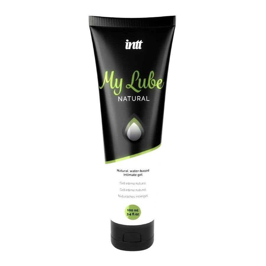 Лубрикант на водній основі My Lube Natural, 100 мл, натуральний склад, без запаху, нелипкий, Intt