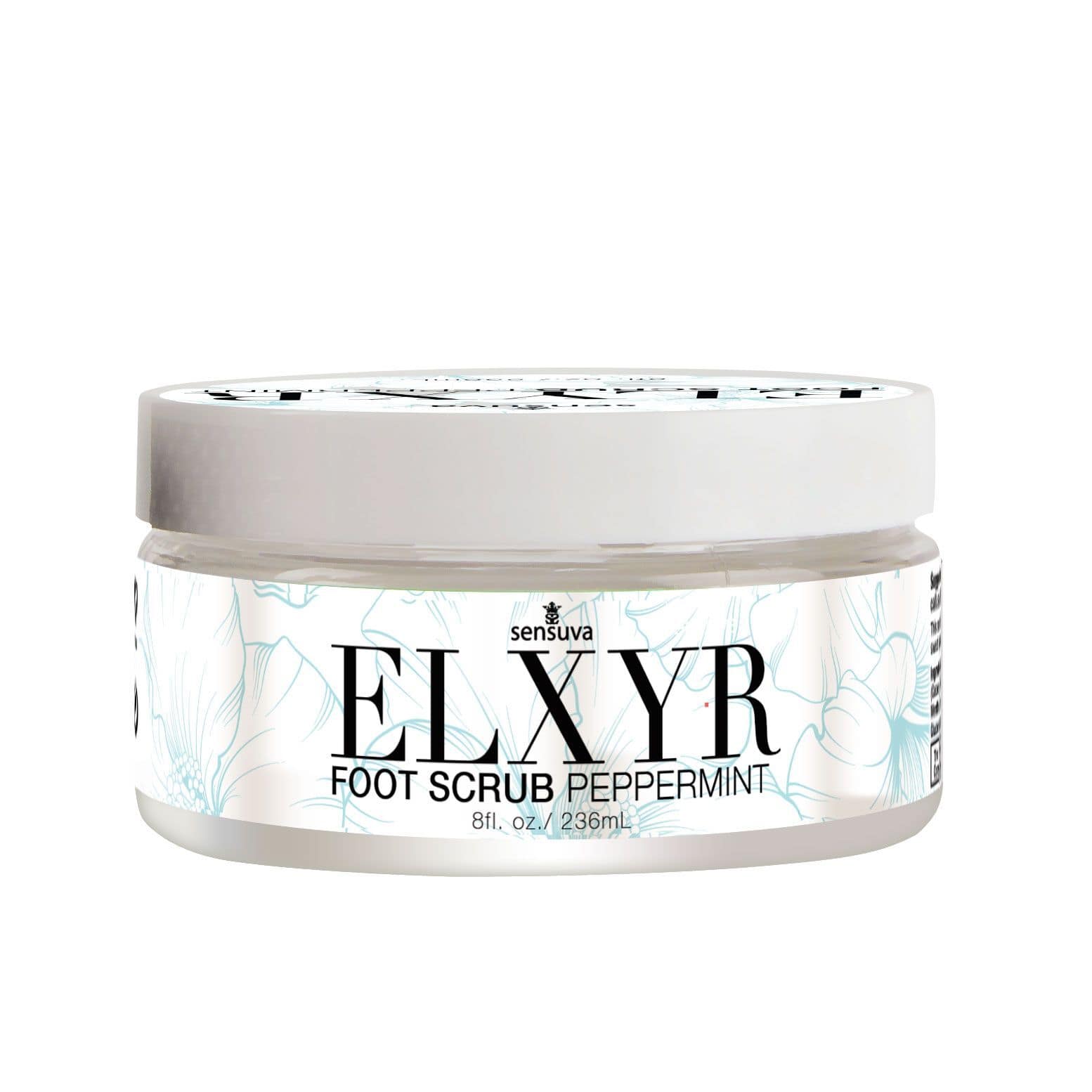 Скраб для ніг ELXYR Foot Scrub Peppermint (236 мл), Sensuva