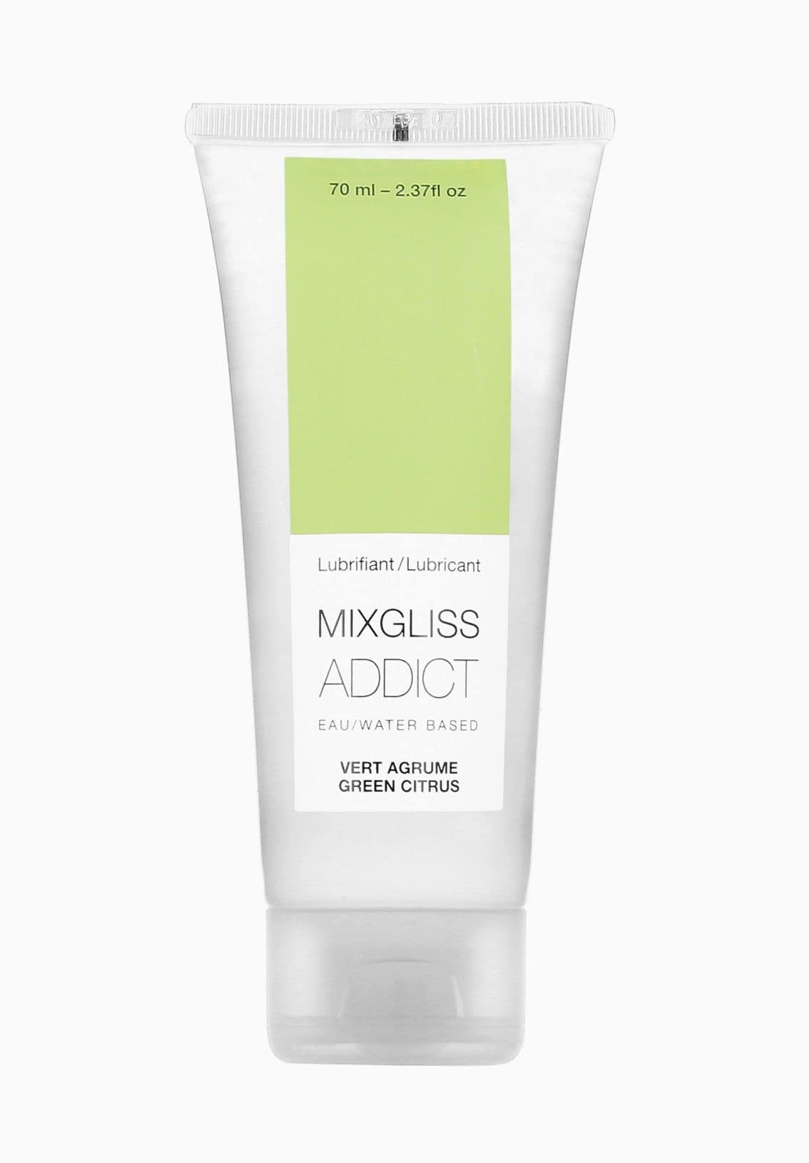 Лубрикант на водній основі Addict Green Citrus (70 мл) лайм, MixGliss