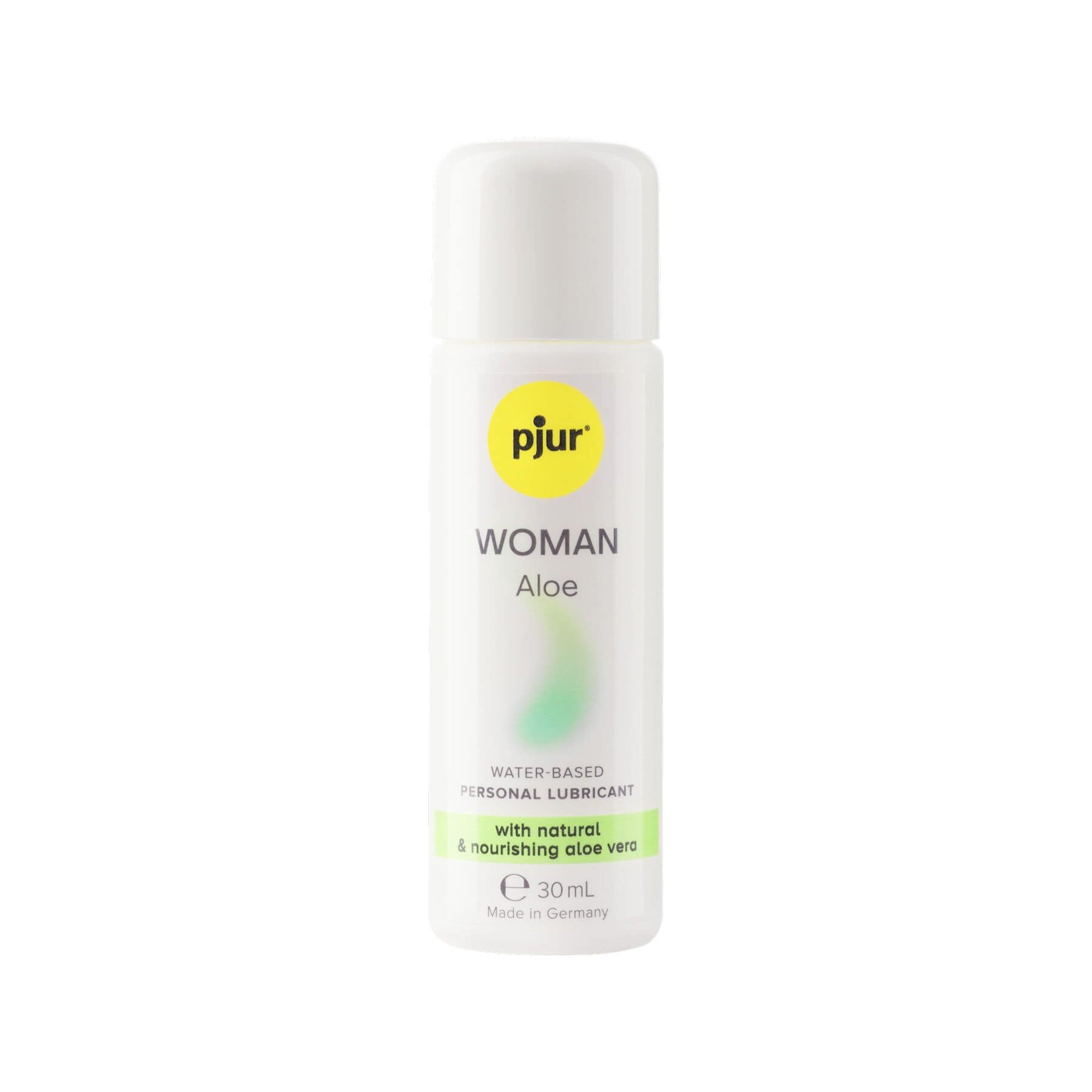 Лубрикант на водній основі Woman Aloe 30 мл, з екстрактом алое, зволожувальний, без парабенів, Pjur