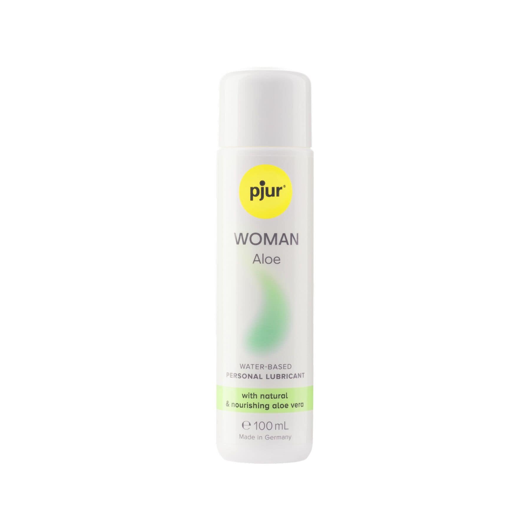 Лубрикант на водній основі Woman Aloe 100 мл, з екстрактом алое, зволожувальний, без парабенів, Pjur
