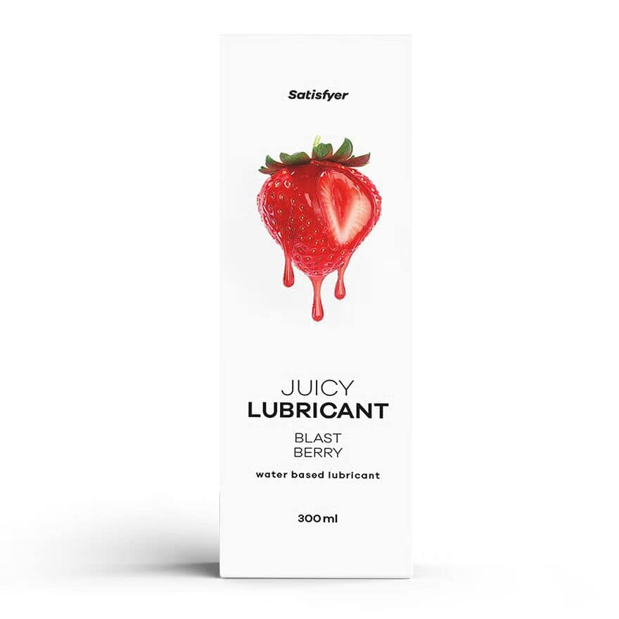 Лубрикант на водній основі Juicy Lubricant Blast Berry water based 300 мл, Satisfyer