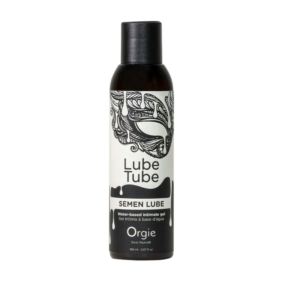 Лубрикант з імітацією сперми Lube Tube Semen Lube, 150 мл, водна основа, без смаку та запаху, Orgie
