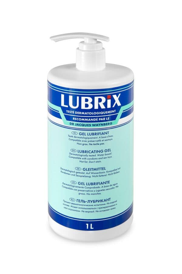 Лубрикант на водній основі (1 л) без парабенів, Lubrix