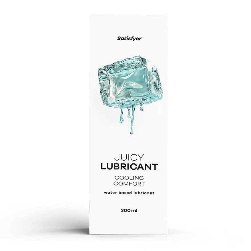 Лубрикант на водній основі Juicy Lubricant Cooling Comfort water based 300 мл, Satisfyer