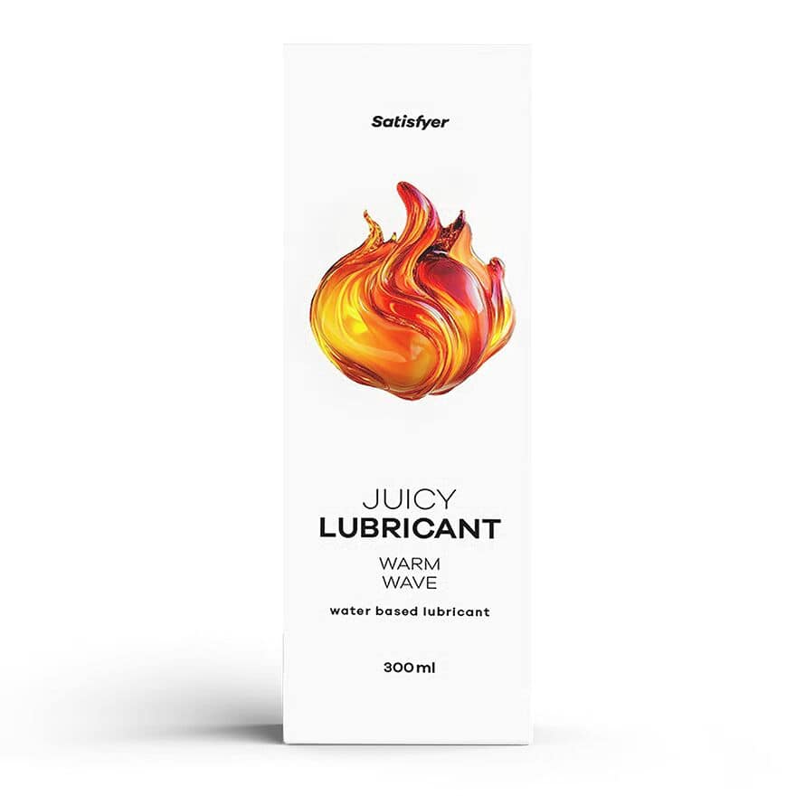 Лубрикант на водній основі Juicy Lubricant Warm Wave water based 300 мл, Satisfyer