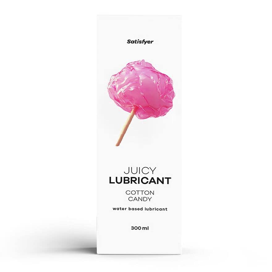 Лубрикант на водній основі Juicy Lubricant Cotton Candy water based 300 мл, Satisfyer