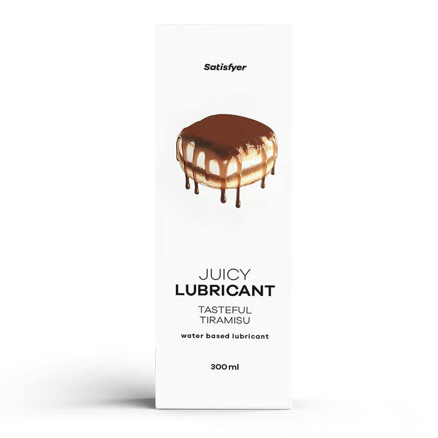 Лубрикант на водній основі Juicy Lubricant Tasteful Tiramisu water based 300 мл, Satisfyer