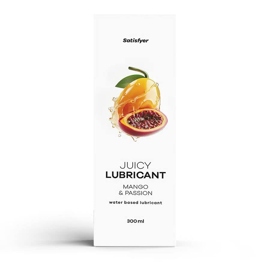 Лубрикант на водній основі Juicy Lubricant Mango & Passion water based 300 мл, Satisfyer