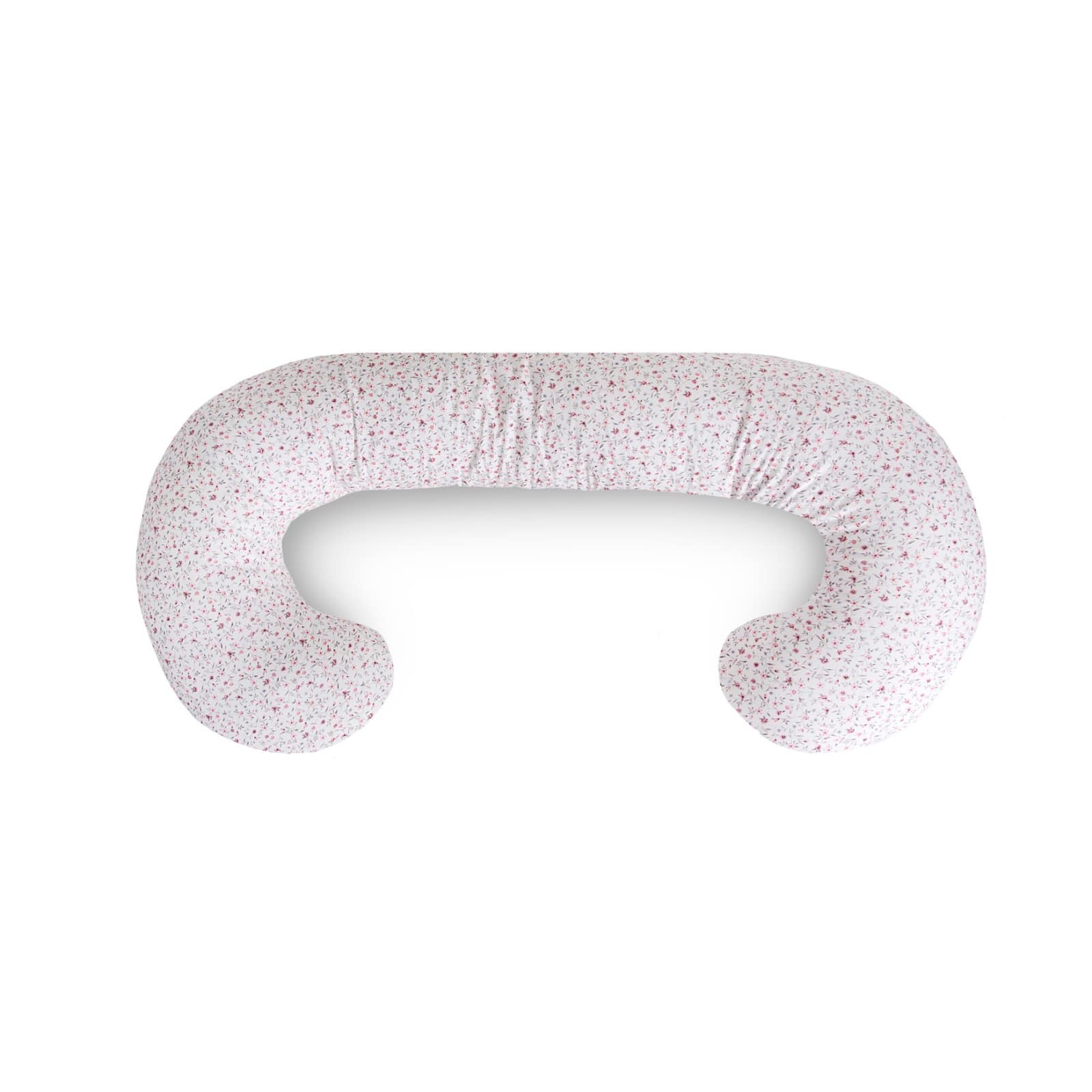 Подушка для беременных Ceba Physio Duo Forget me not білий/рожевий, Cebababy