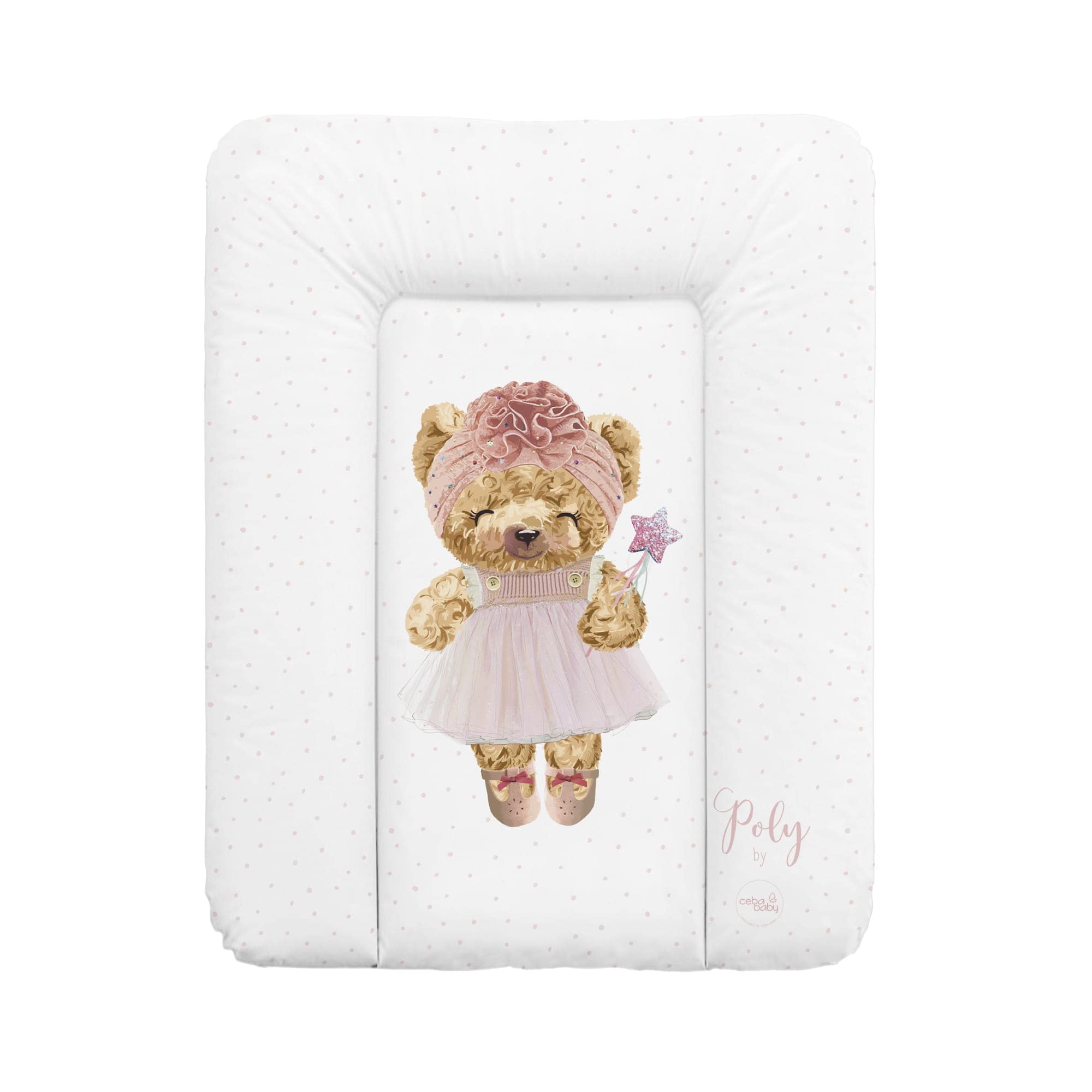Пеленальный матрас 50x70 Fluffy Puffy Poly, Cebababy