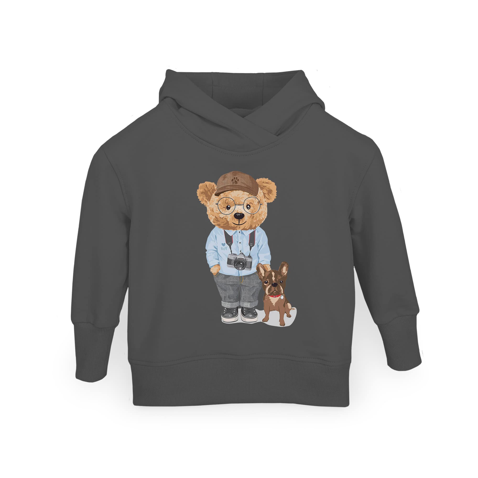 Дитяче худі Fluffy Puffy (24/36м) Steve графіт, Cebababy