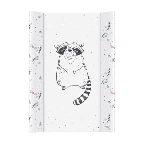 Пеленальная доска 50x70 Retro Autumn Raccoon білий, Cebababy