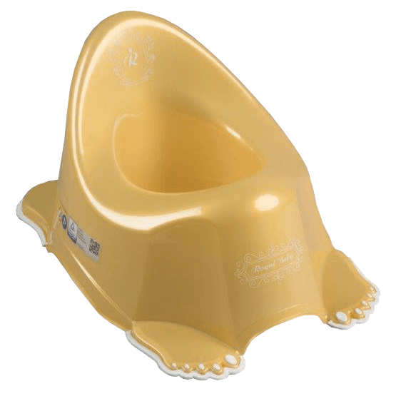 Дитячий горшок Tega Royal музыкальный золотой, Tegababy