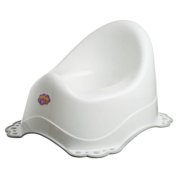 Детский горшок Maltex Classic белый/серый