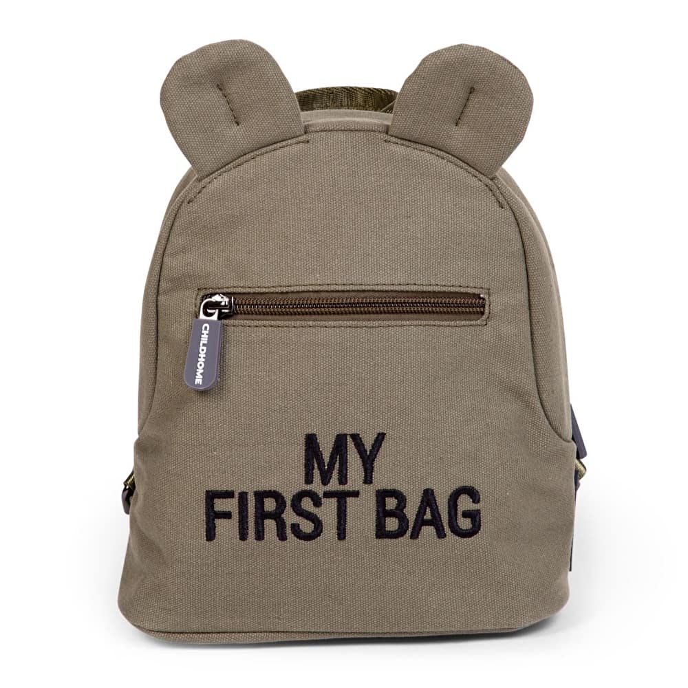 Рюкзак дитячий Childhome My first bag khaki, арт. CWKIDBKA