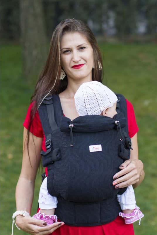 Ерго-рюкзак Adapted Black, Di Sling