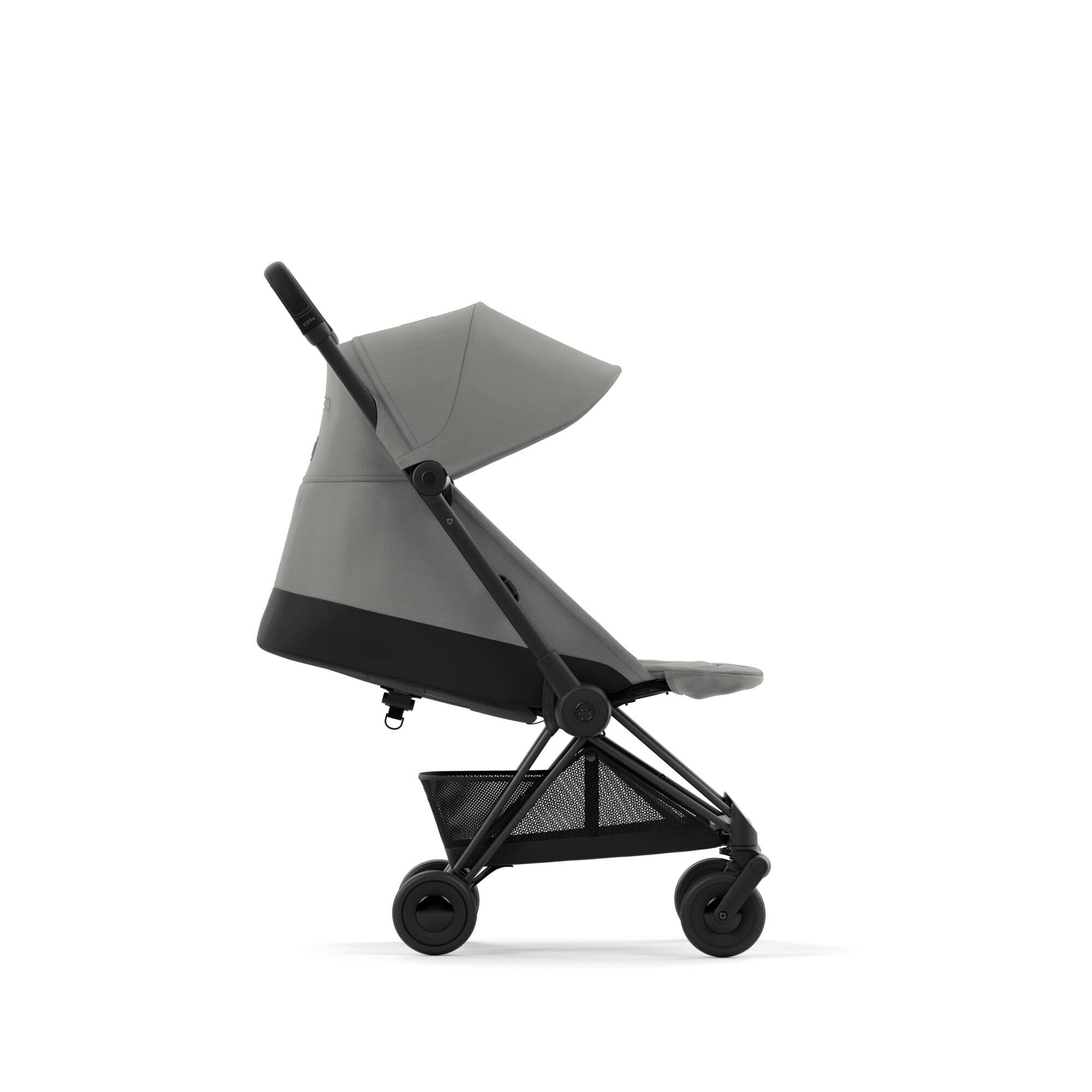 Коляска Coya Matt Black Mirage Grey, CYBEX