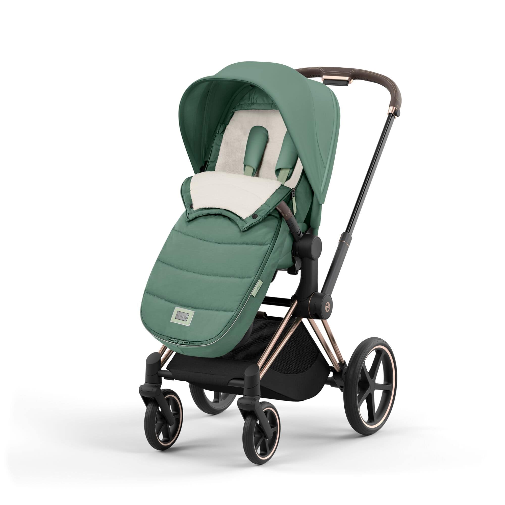 Чохол для ніг Platinum Leaf Green, CYBEX