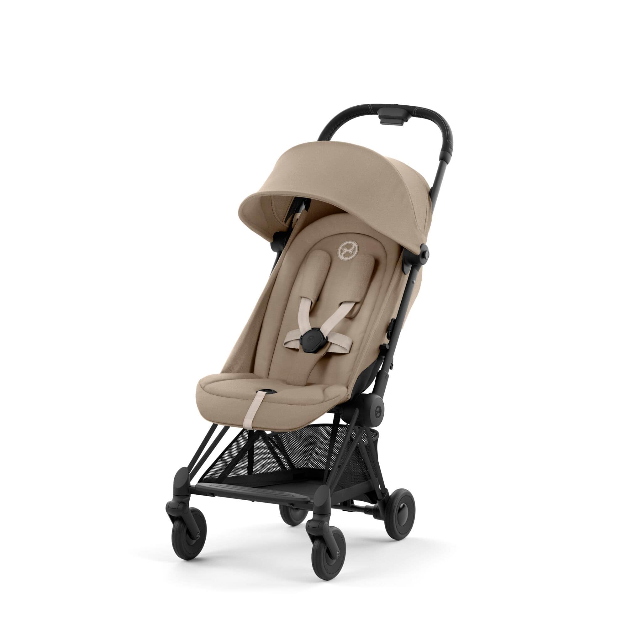 Коляска Coya Matt Black Cozy Beige, CYBEX