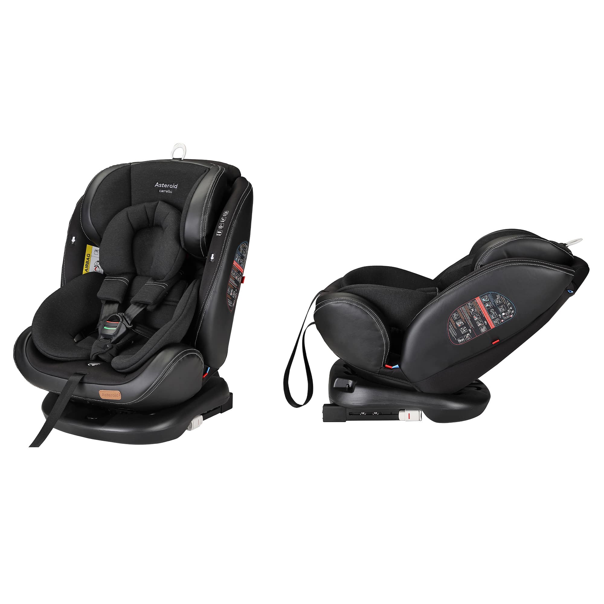 Автокрісло Asteroid CRL-12801/2 0+1/2/3 ISOFIX з поворотом, Carrello