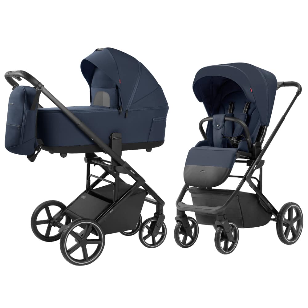 Коляска універсальна Alfa CRL-6522 (2in1) Denim Blue /1/, Carrello