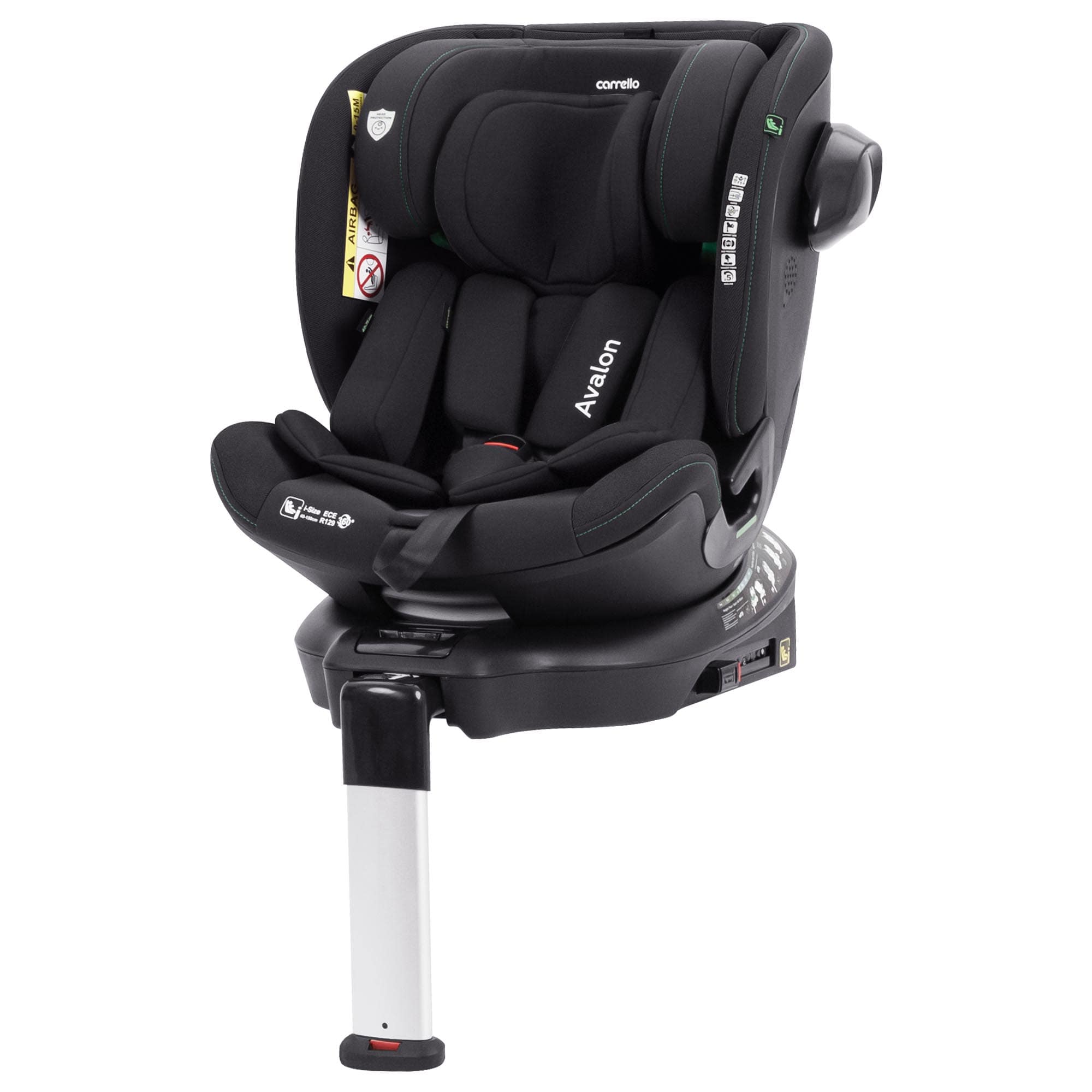 Автокрісло Avalon CRL-8805 i-Size 40-150см ISOFIX, поворот, опор.стійка, Carrello