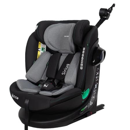 Автокрісло Sirius CRL-8808 Sky Grey i-Size 40-150см ISOFIX, поворот /1/, Carrello