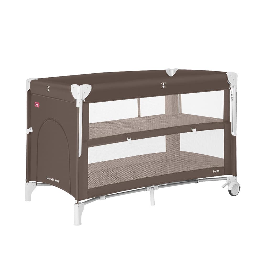 Манеж Porta CRL-18103 Chocolate Brown со вторым дном /1/ MOQ, Carrello