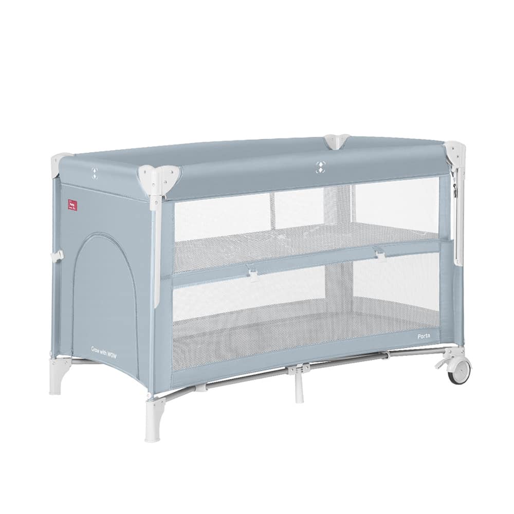 Манеж Porta CRL-18103 Ash Grey со вторым дном /1/ MOQ, Carrello