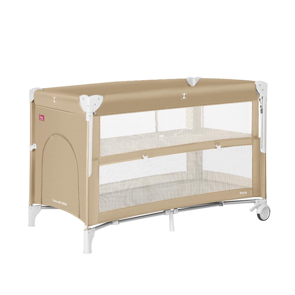 Манеж Porta CRL-18103 Sand Beige со вторым дном /1/ MOQ, Carrello