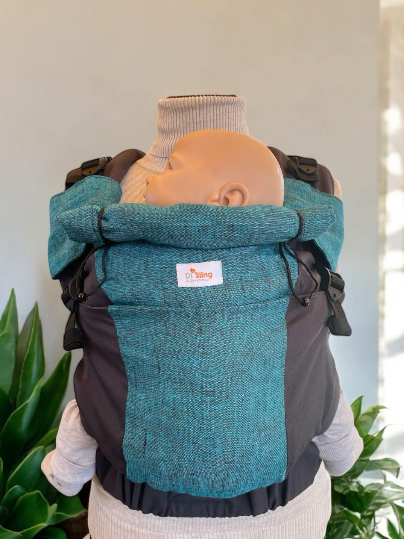 Ерго-рюкзак Toddler Бірюза DiSling, Di Sling