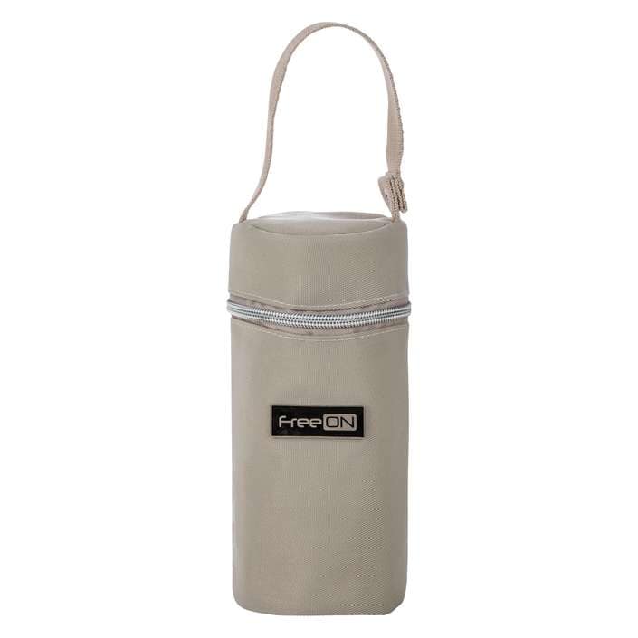 Термосумка для пляшок Style, beige, FreeON