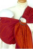 Слинг с кольцами Ellipsen Rubin-Mandarine