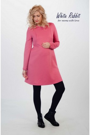 Платье Розовая Пудра для беременных и кормящих
